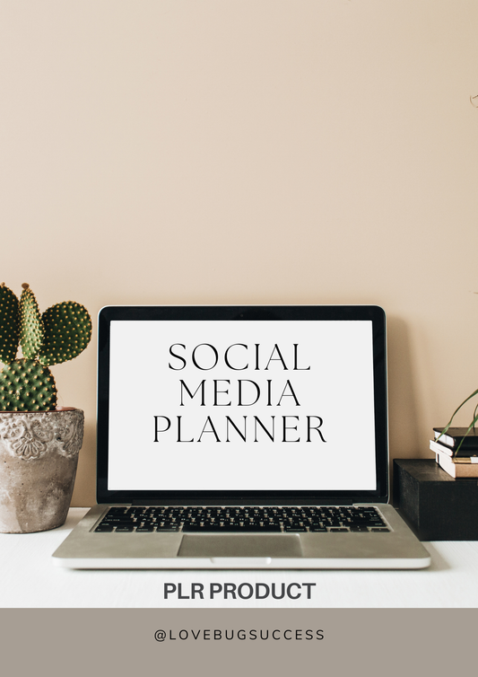 Social Media Planner w/MRR